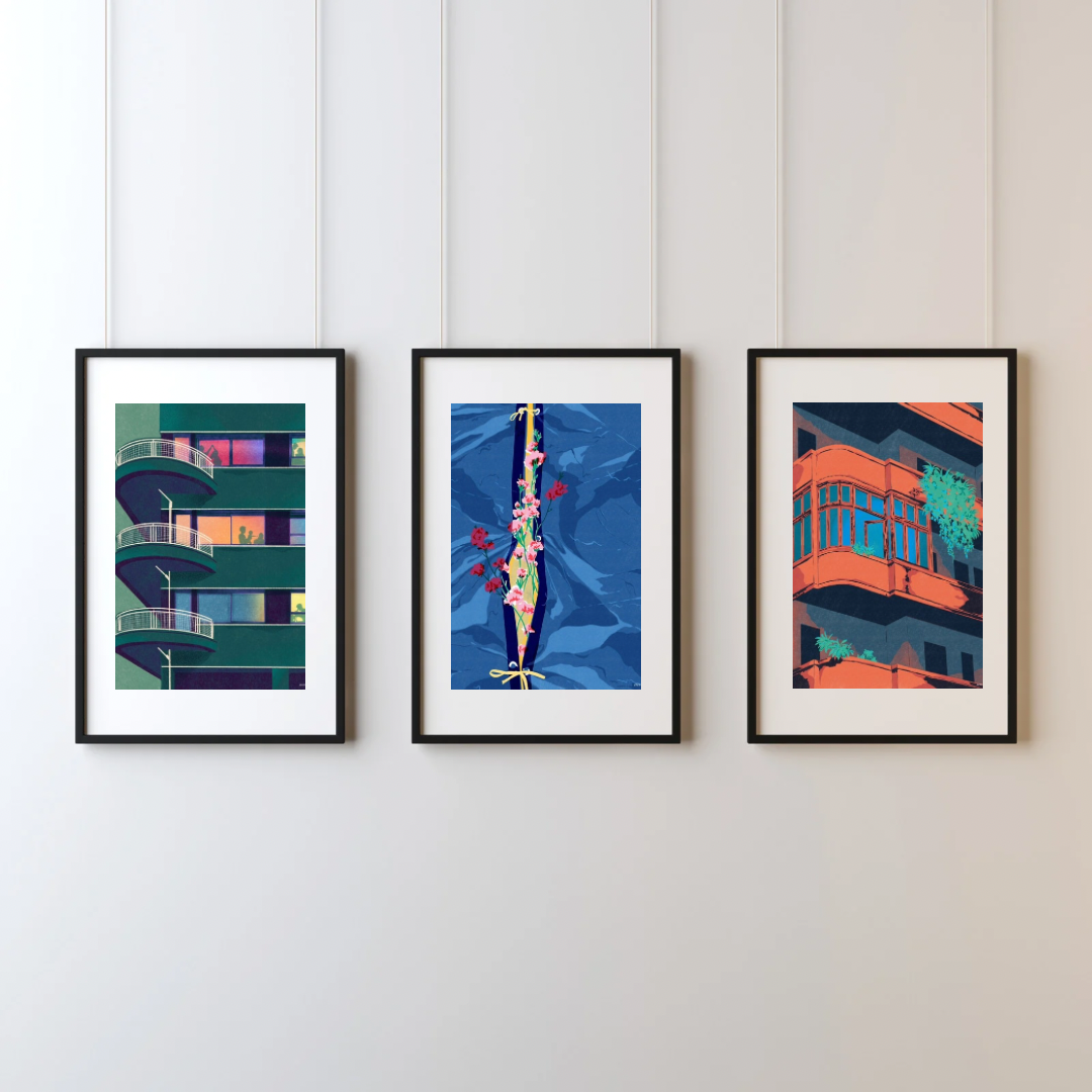 Evening Stories, Art Print