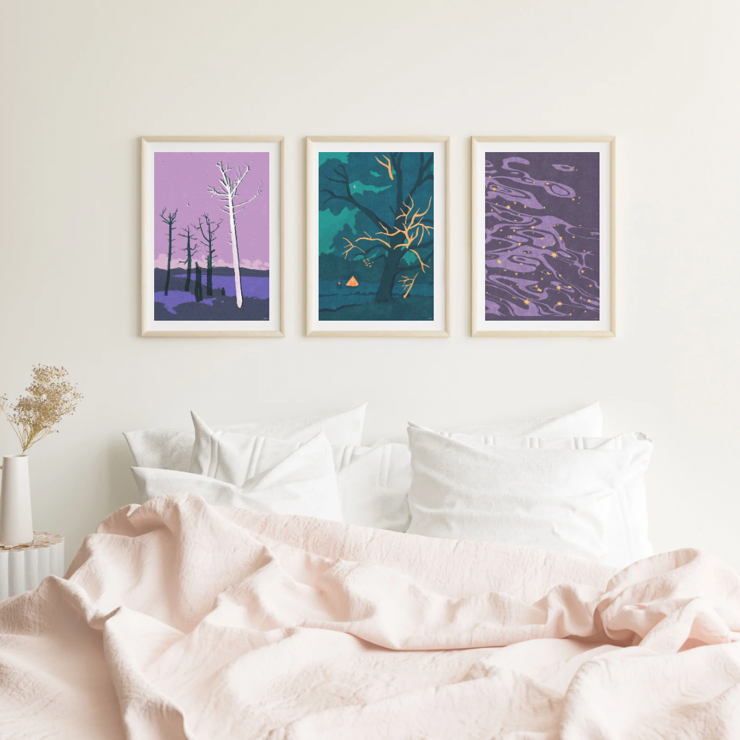 Celestial Reflections, Art Print