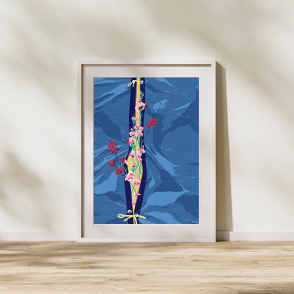 Flourish in the Cracks, Art Print