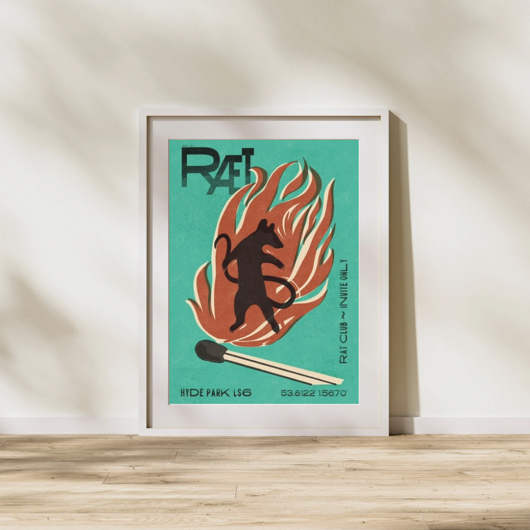 LS6 RATS CLUB! Art Print