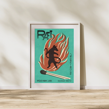 LS6 RATS CLUB! Art Print
