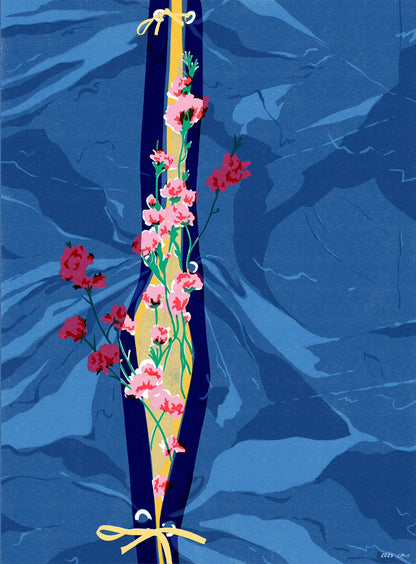 Flourish in the Cracks, Art Print