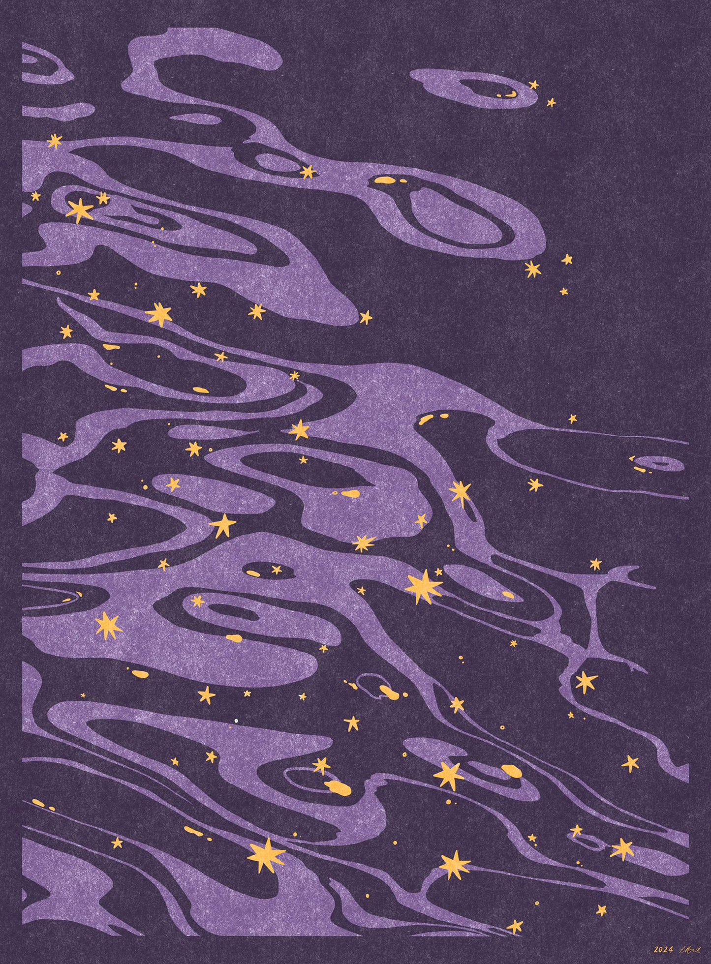 Celestial Reflections, Art Print